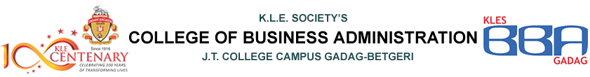 KLE Societys College of BBA J.T. College